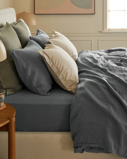 Weavely™ Linen Sheet Set