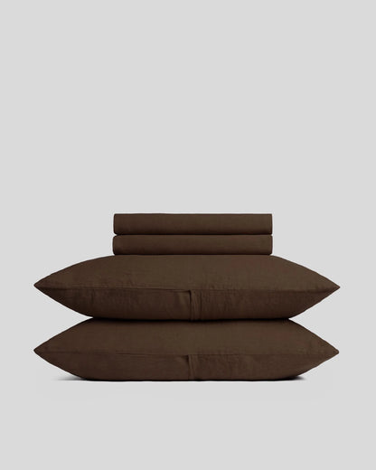 Weavely™ Java Linen Sheet Set