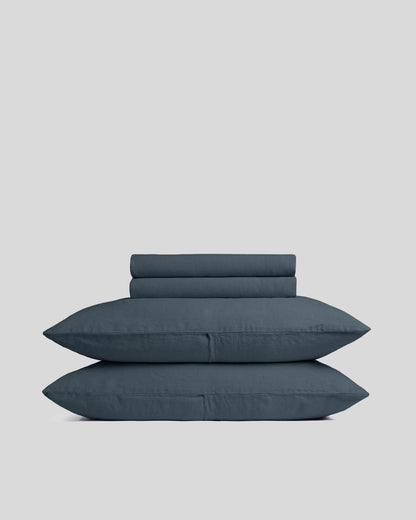 Weavely™ Linen Sheet Set